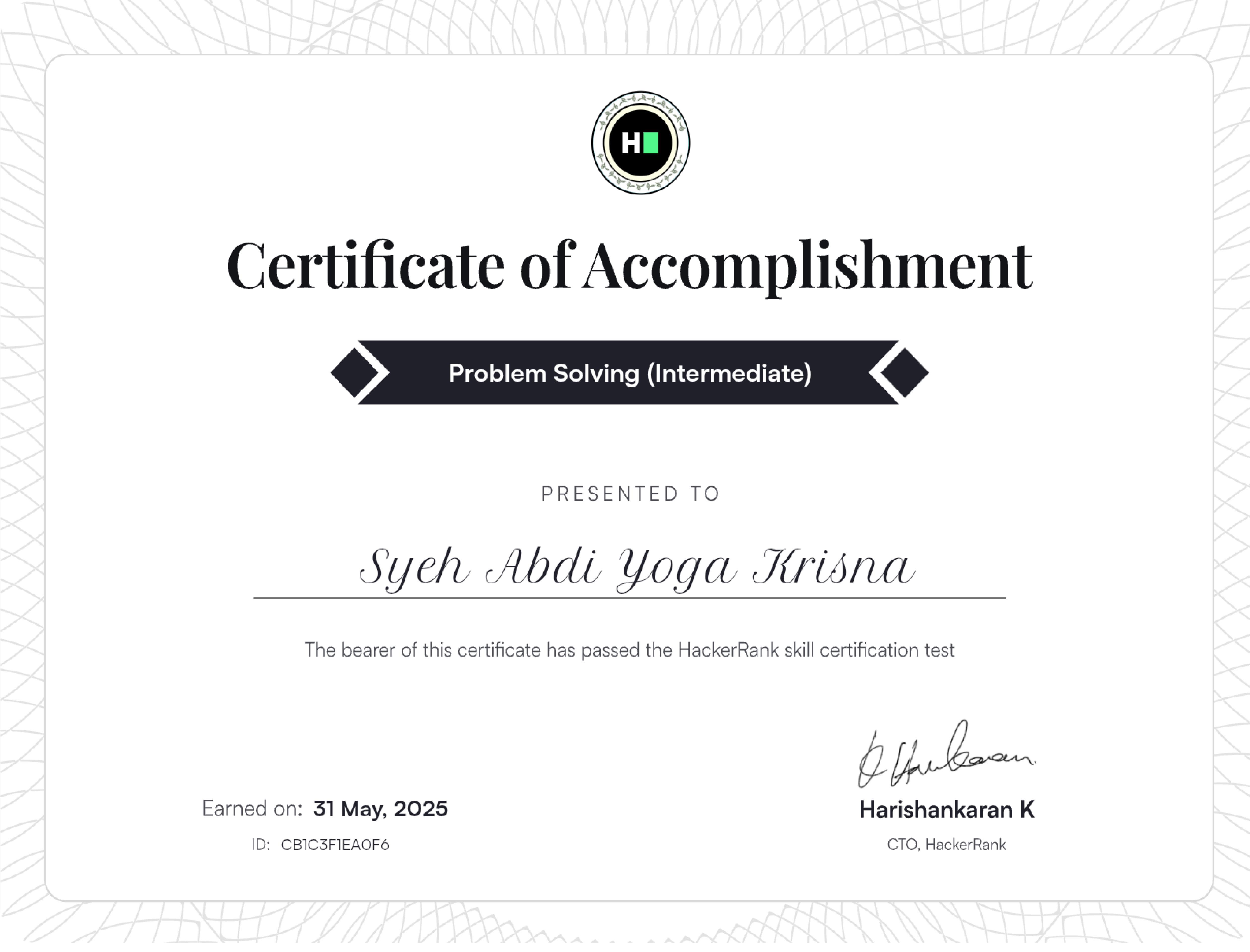 Hackerrank